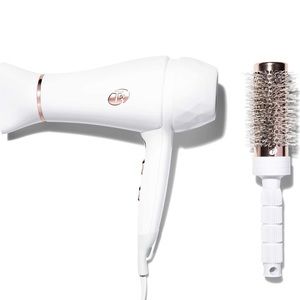 T3 Micro Featherweight Luxe 2i Dryer, White & Rose Gold!